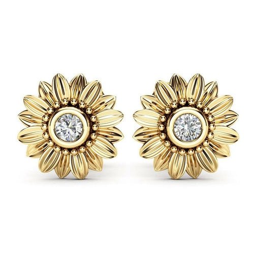 CZ Stone Earings Fashion Jewelry Crystal Stud Earrings For Women - Bela Fils BoutiqueHome & GardenBela Fils Boutique
